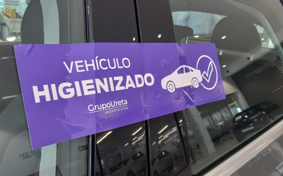 Higienización de vehículos en Grupo Ureta Automóviles