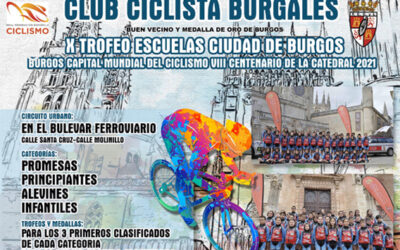 Colaboramos en el X Trofeo de Escuelas Ciudad de Burgos organizado por el Club Ciclista Burgalés