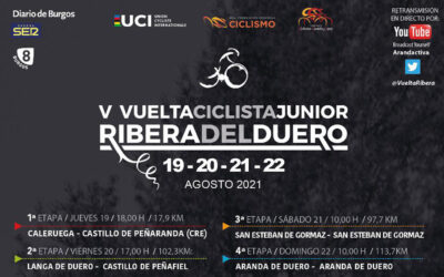 Grupo Ureta Automóviles, vehículo oficial de la V Vuelta Ciclista Junior Ribera del Duero.