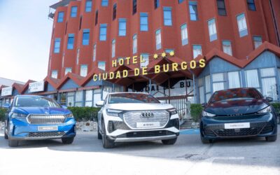 Conocemos los puntos de carga en el Hotel Ciudad de Burgos y su futura electrolinera