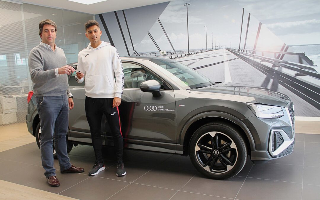 Audi Center Burgos colabora con el tenista burgalés Nicolás Álvarez