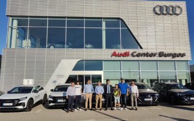 Caravana e-tron en Audi Center Burgos