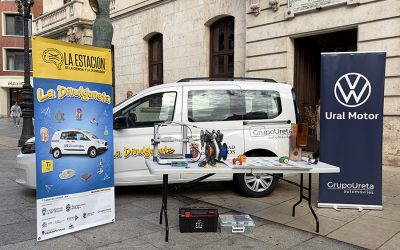 Grupo Ureta y la UBU: la Divulgoneta vuelve a llevar ciencia a los pueblos de Burgos